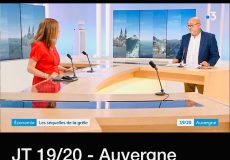 Jean Christophe MALLET- Interview France 3 Auvergne – TJ 19/20